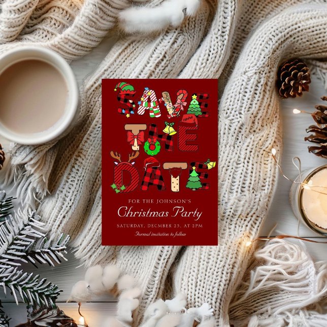 Reserve A Data Natal da Companhia de Cocktail Holiday (Criador carregado)