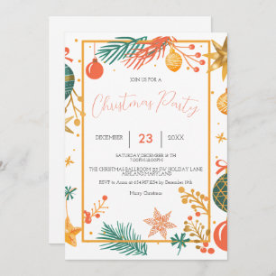 Reserve A Data Natal da Companhia de Enfeites de natal Retro