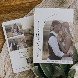 Reserve A Data Natal do Casado de Fotografia do Arch Modern Boho