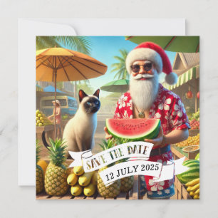 Reserve A Data Natal em julho Festa de Piscina com Papai Noel Inv