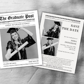 Reserve A Data Newspaper 2026 Graduation Photos Save The Date