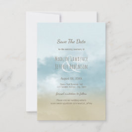 Reserve A Data No casamento da praia do surf oceânico