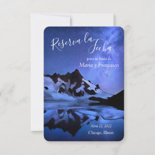 Reserve A Data Noche Estrellada en las montañas Reserva la Fecha