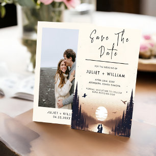 Reserve A Data Noite das Estrelas do Sol Nuvem da Lua Casamento