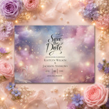 Noiva Poeira de Estrelas Celestiais Brilhantes