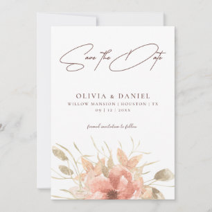 Reserve A Data Noiva Polvilho Rosa Floral Casamento