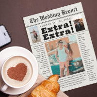 Noivado Manchete Foto do Headline Casamento