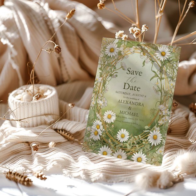 Reserve A Data Noivas Art Nouveau Marfim Verde Casamento (Criador carregado)