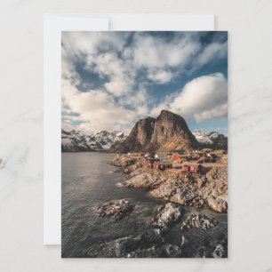 Reserve A Data Noruega Lofoten Hamnoy Card