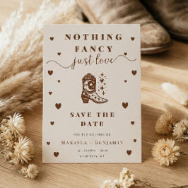 Reserve A Data Nothing Fancy Just Love Western Rustic Wedding