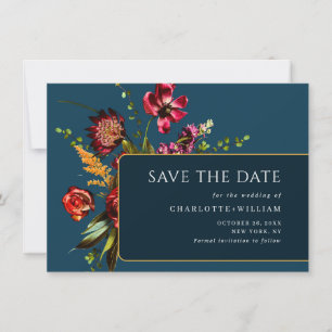 Reserve A Data Nouveau Garden Flowers Casamento Código QR