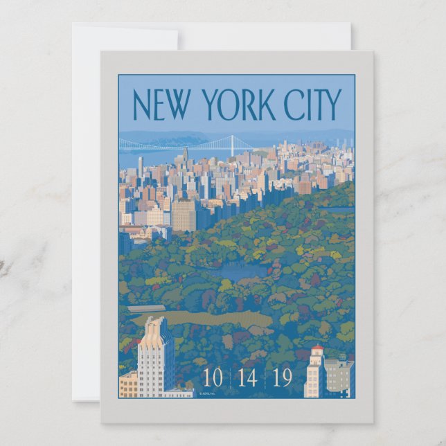 Reserve A Data Nova Iorque | Salvar a data - foto (Frente)