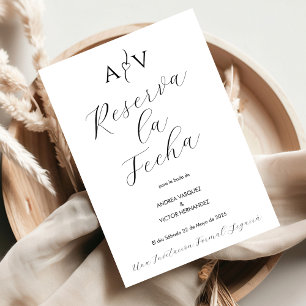 Reserve A Data Nuestra Boda Salvar Data Reserva Fecha Espanhol