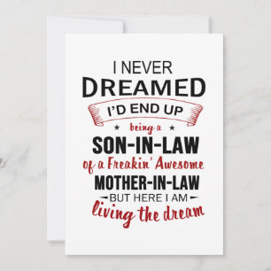 Reserve A Data Nunca Sonhei que acabaria sendo um genro