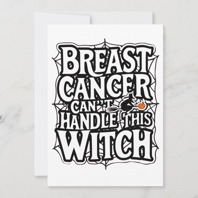 Reserve A Data O Cancer da Mama não consegue lidar com o Dia das  (Frente)