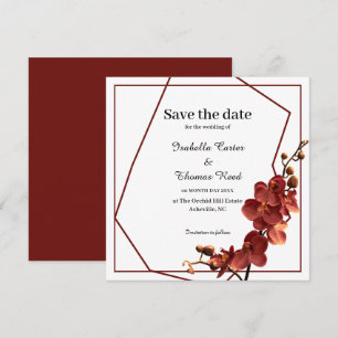 Reserve A Data O Casamento outono Romance do Autumn Orchid Salva