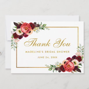 Reserve A Data O chá de panela floral de Borgonha Boho agradece