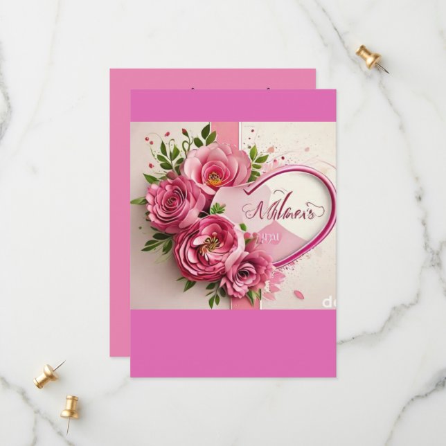 Reserve A Data o dia da mãe fica juntos (Frente/Verso In Situ)