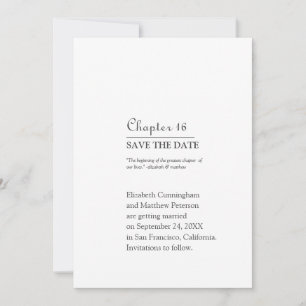 Reserve A Data O Maior Capítulo de Nossas Vidas   Casamento