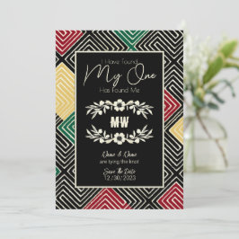 Reserve A Data O MEU JÁ ME Encontrou Casamento Tribal Africano