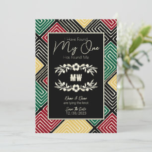 Reserve A Data O MEU JÁ ME Encontrou Casamento Tribal Africano