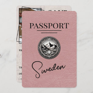Reserve A Data O Passaporte De Suecia Dusty Salva A Data