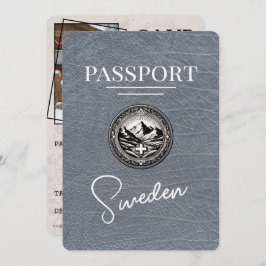 Reserve A Data O Passaporte De Suecia Silver Salva A Data