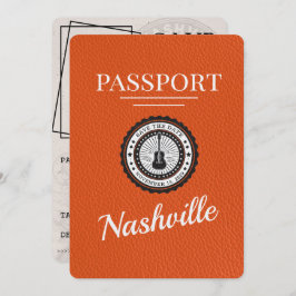 Reserve A Data O Passaporte Laranja Nashville Salva A Data