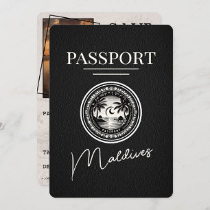 Reserve A Data O Passaporte Preto Maldivas Salva A Data