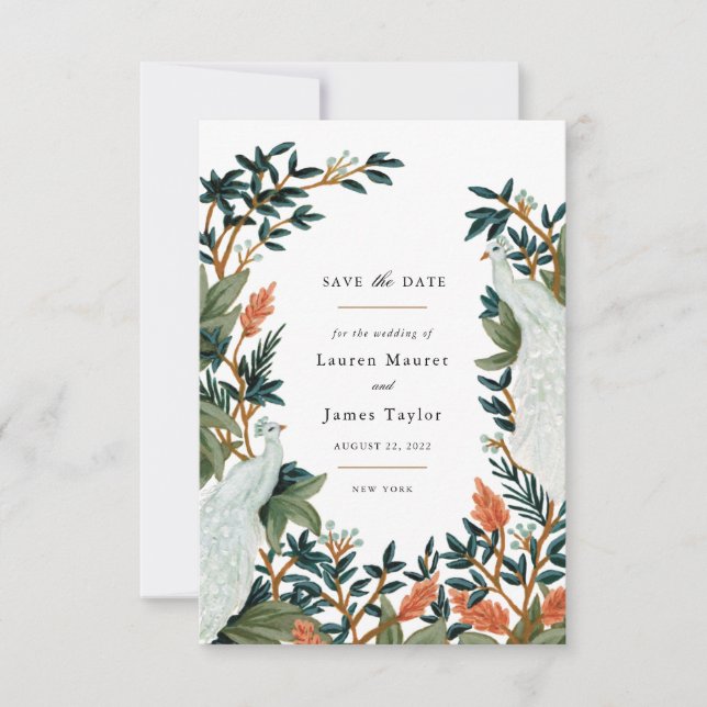 Reserve A Data O Pavão (Frente)