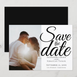 Reserve A Data O Simples Casamento Da Tipografia Elegante Salva A