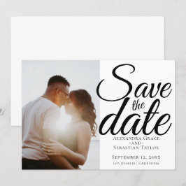 Reserve A Data O Simples Casamento Da Tipografia Elegante Salva A