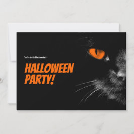 Reserve A Data Olá Escuridão Olhos Laranja Halloween