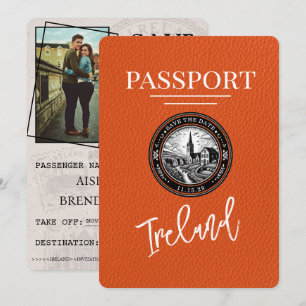 Reserve A Data Orange Ireland Passaporte Salvar Data
