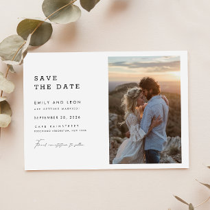 Reserve A Data Orçamento Moderno Boho Código Qr Casamento Foto