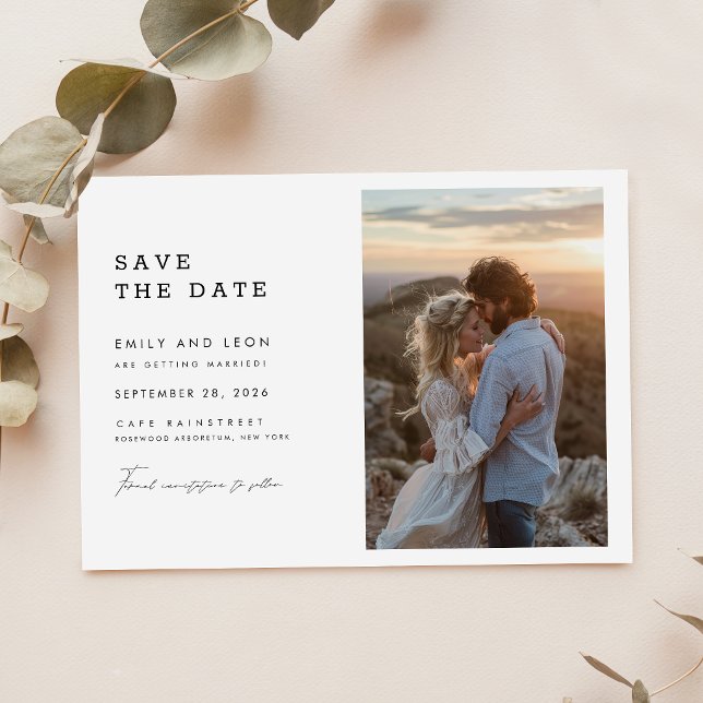 Reserve A Data Orçamento Moderno Boho Código Qr Casamento Foto (Criador carregado)