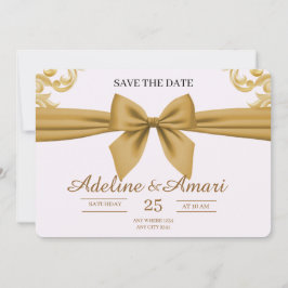 Reserve A Data Organic Modern Save the Date Card