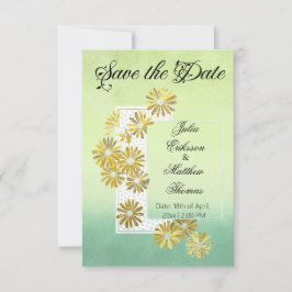 Reserve A Data Ouro Daisy Dream Elegance Romance Vintage Chic