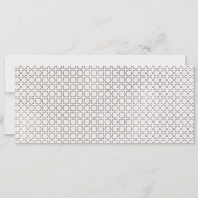 Reserve A Data Padrão geométrico do bege (Frente)