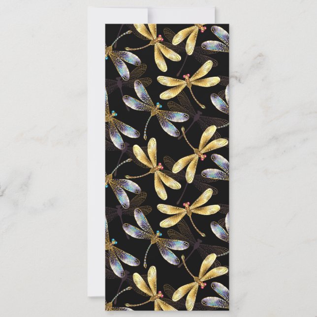 Reserve A Data Padrão sem costura com Ouros (Frente)