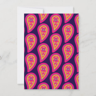 Reserve A Data Paisley Colorido