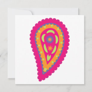 Reserve A Data Paisley Colorido