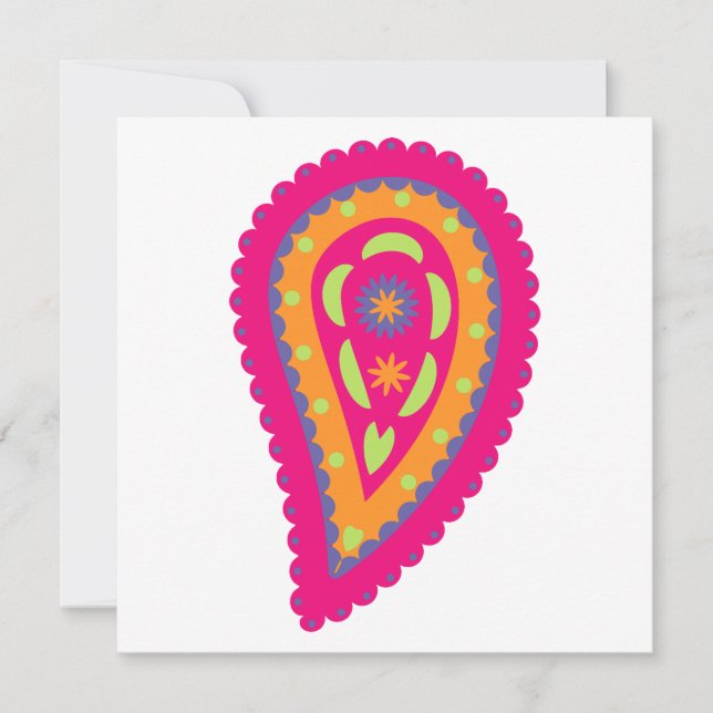 Reserve A Data Paisley Colorido (Frente)