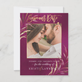 Reserve A Data Palmas/Foto do PixDezines Burgundy para salvar nos