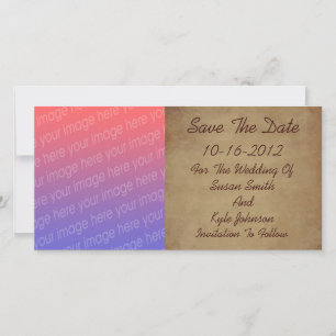 Reserve A Data Papel Vestido Vencido Foto Casamento Salvar A Data