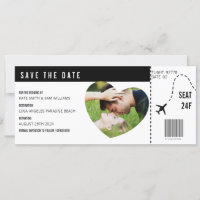 Passagem de Embarque Foto Personalizada Custom 
