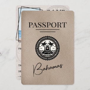 Reserve A Data Passaporte Beige Bahamas Exceto Data