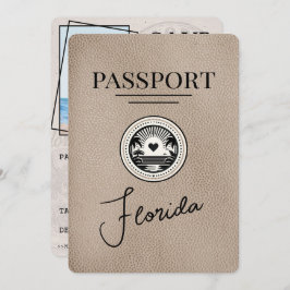 Reserve A Data Passaporte Beige Florida Salve A Data