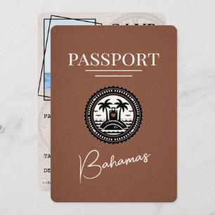 Reserve A Data Passaporte Brown Bahamas Salvar Data