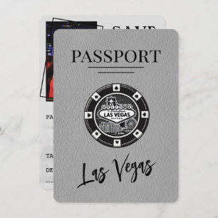 Reserve A Data Passaporte Da cinza Las Vegas Salvar A Data